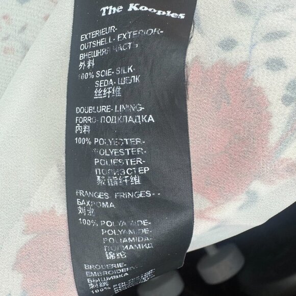 The Kooples Silk Kimono - Picture 6 of 7